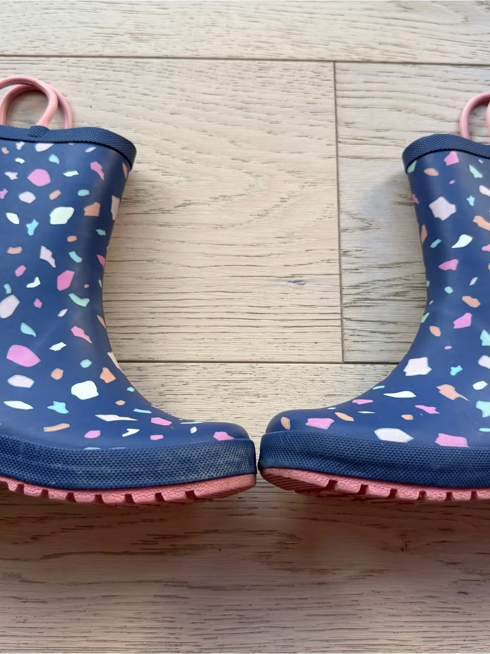 Jan and Jul Kids Rain Boots size 11 Terrazzo